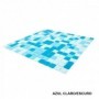 Pastilha Vidro Azul Claro/Escuro Ref. 048855 32.7x32.7cm - Caixa c/ 2.14 m² (15,89€/m²)