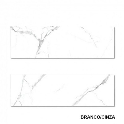 Porcelânico Retificado White Carrara Ref. 176817 60x120cm - Caixa c/ 1.44 m² (15,27€/m²)