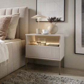 Mesa de Cabeceira Sento (c/ Luz LED)