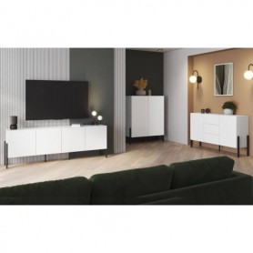 Pack Sala Completa Jukon ll (Branco Mate)