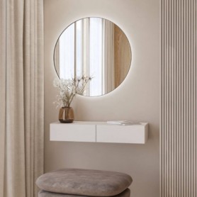 Toucador Suspenso + Espelho (80cm) Jukon