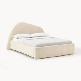 Cama Estofada Gary + Colchão Opc.