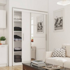 Roupeiro 2 Portas de Correr Kario (160cm)