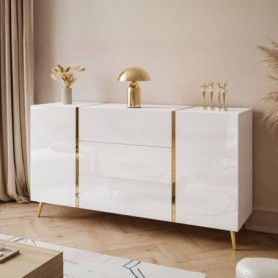 Aparador 2 Portas + 3 Gavetas Onyx