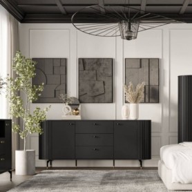 Aparador 2 Portas + 3 Gavetas Zante