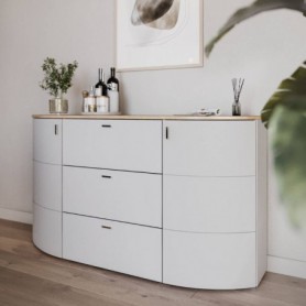 Aparador 2 Portas + 3 Gavetas Sambuca