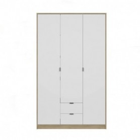 Roupeiro 3 Portas + 2 Gavetas Nepon