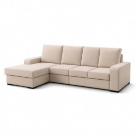 Sofá 3L + Chaise Long Best (280x150cm)