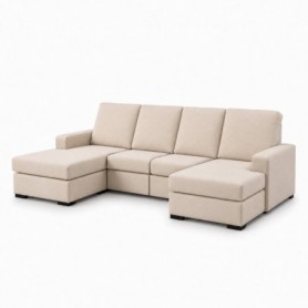 Sofá 2L c/ Dupla Chaise Best (240x150cm)