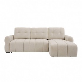 Sofá 2L + Chaise Long c/ Cama e Baú Georgia (261x163cm)