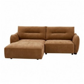 Sofá 1L + Chaise Long c/ Cama e Baú Indonésia (229x166cm)