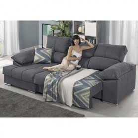 Sofá 2L + Chaise Long c/ Cama New York (300x150cm)